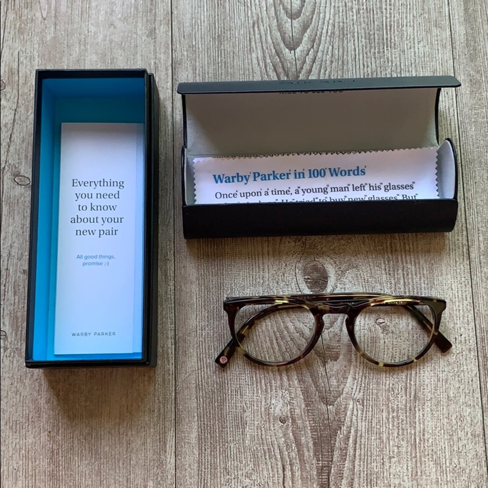 Warby Parker Haskell Glasses